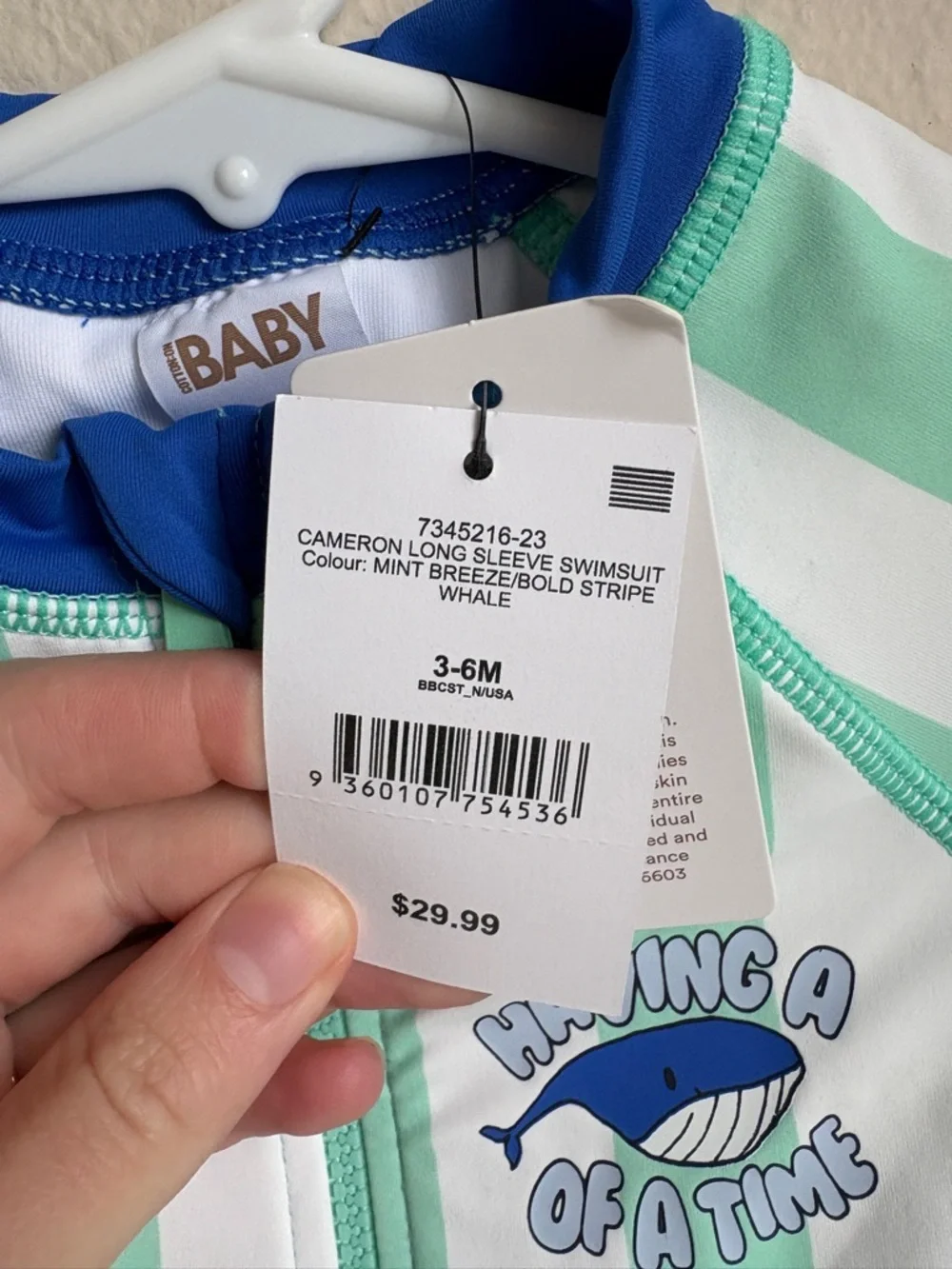 NWT Cotton On kids rashguard